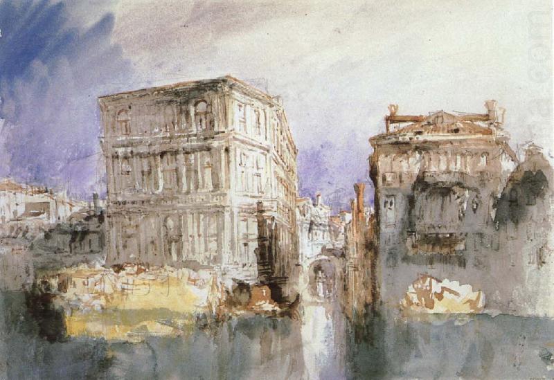 Joseph Mallord William Turner Canal china oil painting image